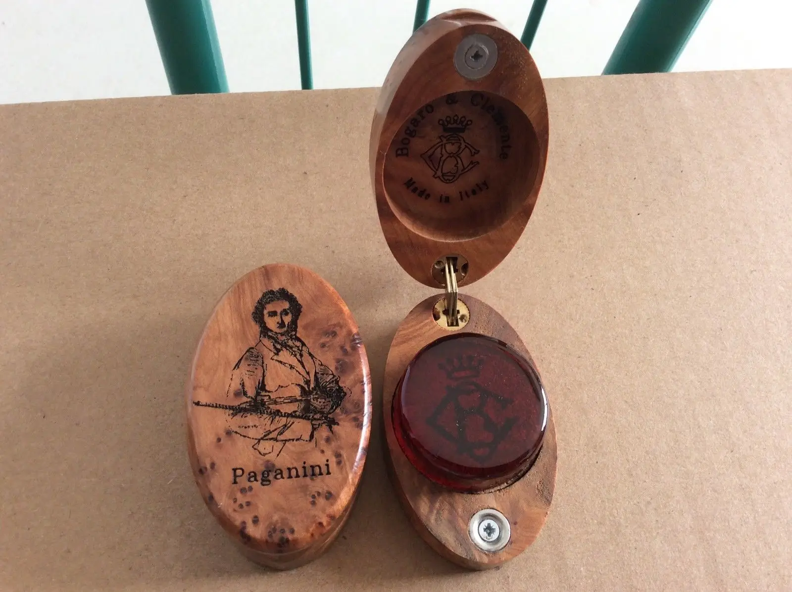 

2pcs Professional violin rosin Paganini made in Italy