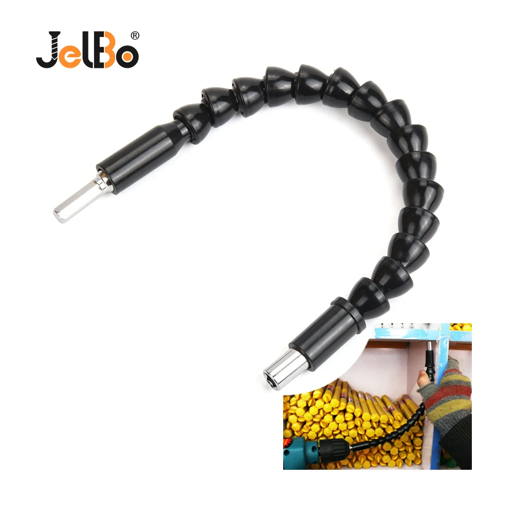 

JelBo JelBo Magnetic Flexible Shaft Bits Extention Holder Connect Link Tools Indexable Drill Bit for Electric Drill Power Tool