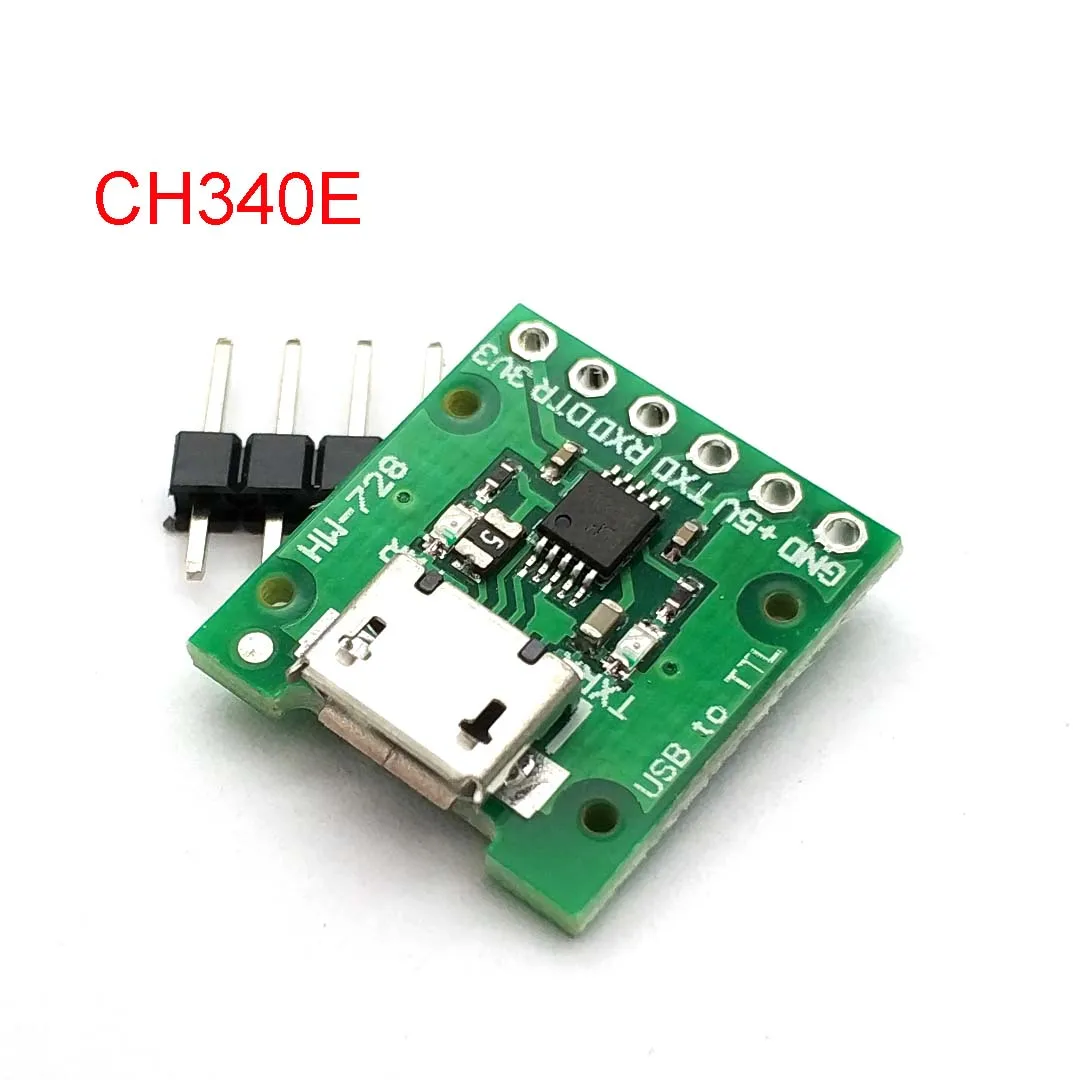 CH340E USB в TTL серийный преобразователь 5 В/3 3 альтернативный CH340G модуль для Pro Mini |