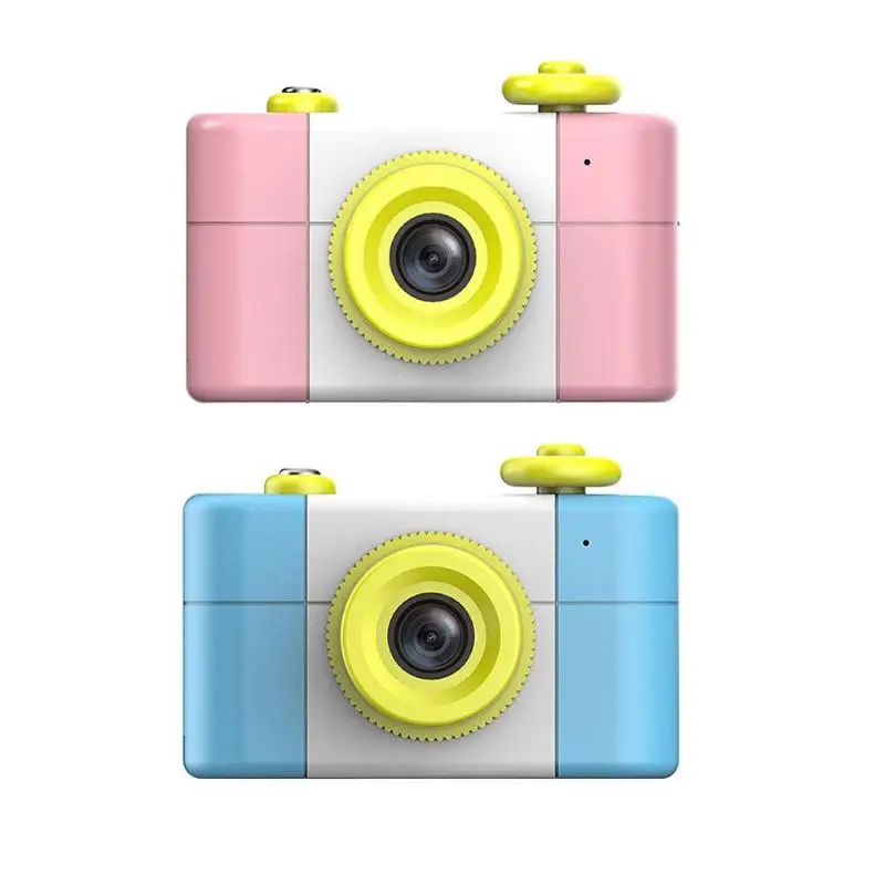 REMAX милый мультипликационный 1 5 дюйма 2MP 1080P Детский Мини LSR цифровой фотоаппарат