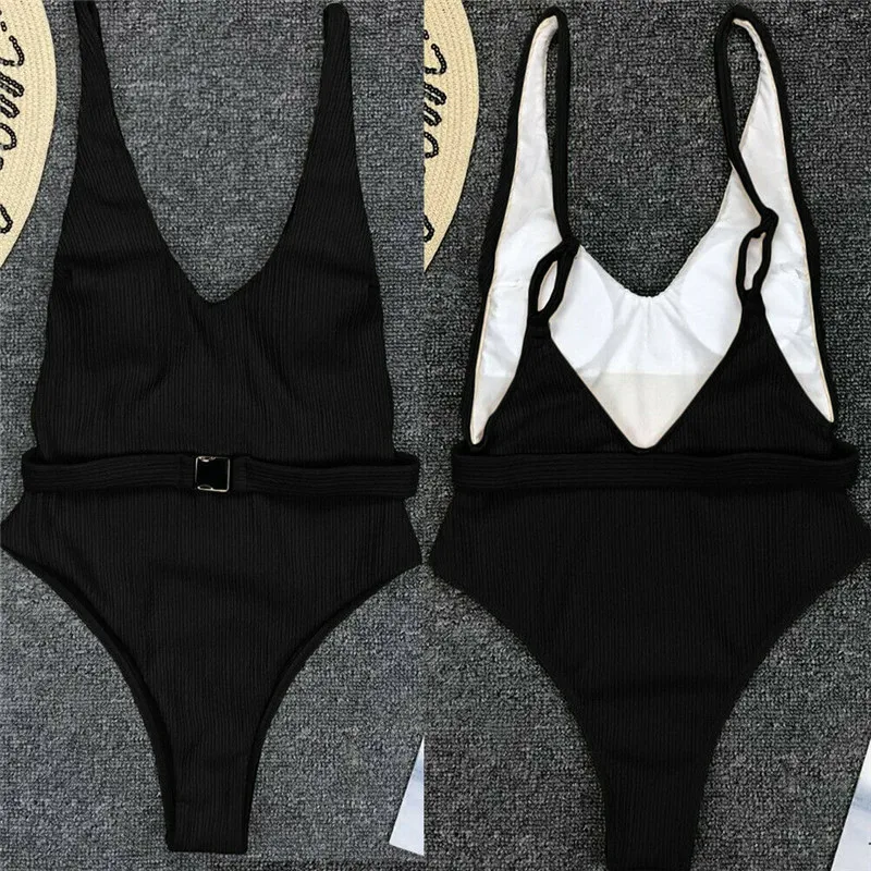 Женский цельный костюм женский купальник с пуш ап maillot de bain femme бандажный Монокини