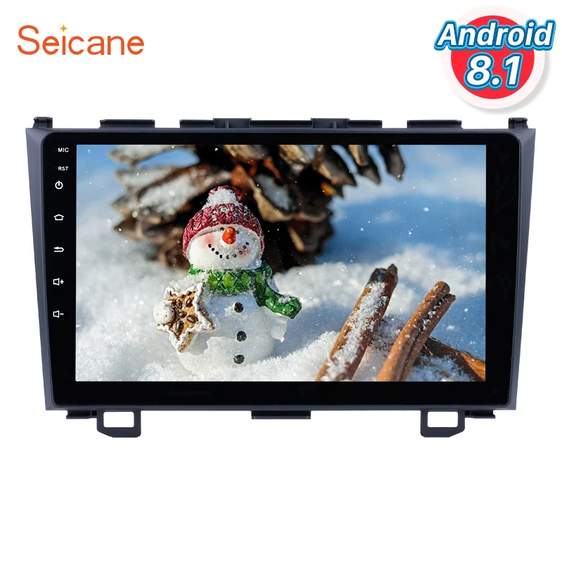 Seicane 9 дюймов HD тачскрин радио Android 8,1 головное устройство для 2006-2011 Honda CRV Стерео gps навигация Bluetooth wifi SWC