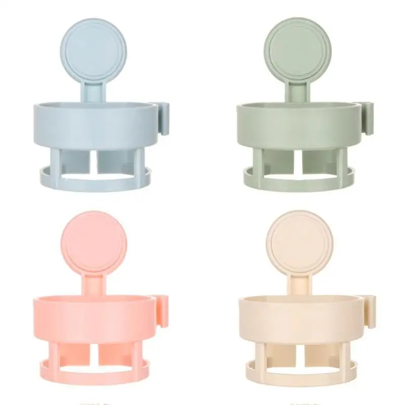 البلاستيك مجفف الشعر حامل الحمام قوي جدار الالتصاق مجفف الشعر حامل مجفف شعر تخزين الرف الرف