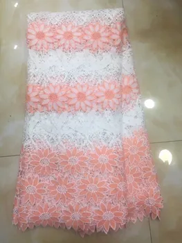 

2019 New Design Swiss Voile Lace African Guipure French Lace Fabric With Stones African Lace Fabric High Quality For Wedding