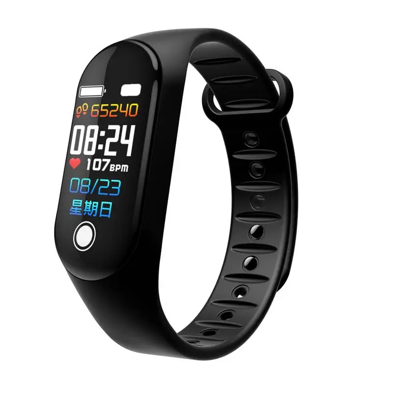 

M3 Youth Edition Y100 Smart Bracelet 3D Color Screen Sports Step Counter Intelligent Pressure Monitoring Smart Wristband