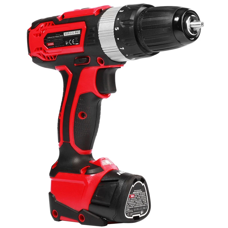 

Multi-function DC 12V 5230 Rechargeable Electric Screwdriver Tool Household Impact Drill For Woodworking High Quality