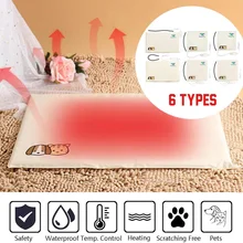 Водонепроницаемый 220 В 20 Вт/30 Вт/35 Вт 3/10 передач S/M/L Водонепроницаемый Электрический подогреватель одеяла для домашних животных, собак, кошек