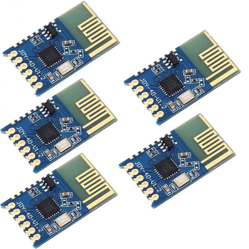 10X JDY-40 2.4G Wireless Serial Port Transmission Board Transceiver Module Super NRF24L01 Lot