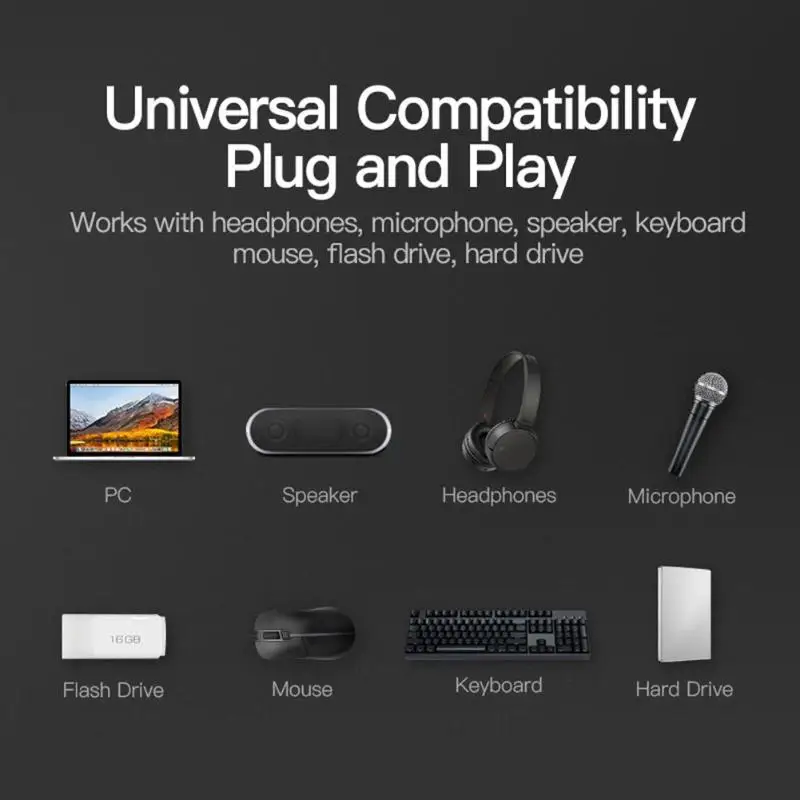 Горячая 4 порта USB 3 0 концентратор супер скорость 5 Гбит/с конвертер кабель адаптер