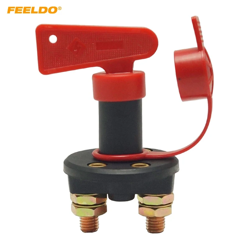 FEELDO DC12V-24V Автомобиль Грузовик Лодка батарея переключатель блокировки питания
