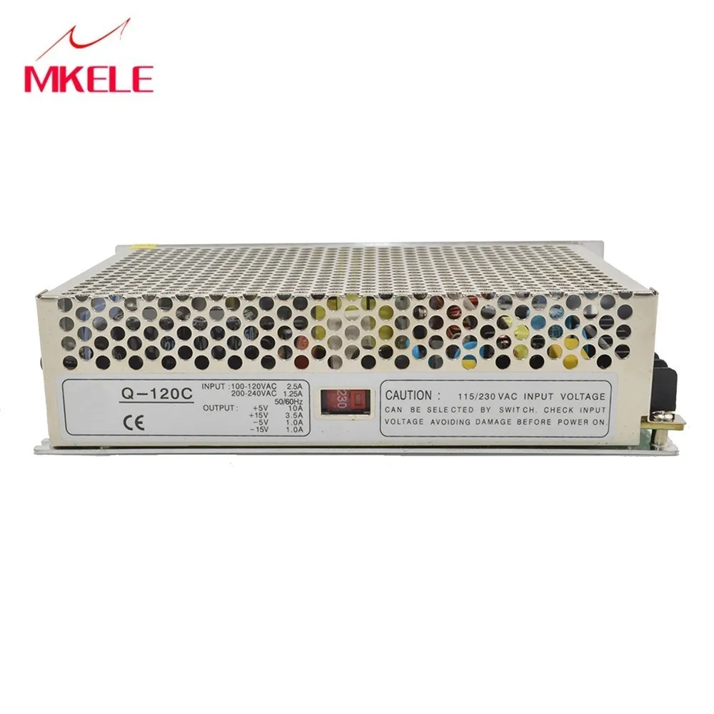 

High Quality Quad Output Switching Power Supply 120W 5V 15V -5V -15V Q-120C AC-DC Converter