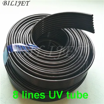 

8 rows printer ink tube 3X2MM 4.2X2.8MM Printer Mimaki Roland Wit-color Zhongye Xeda DX5 DX7 ink pipe hose UV solvent 10 meter