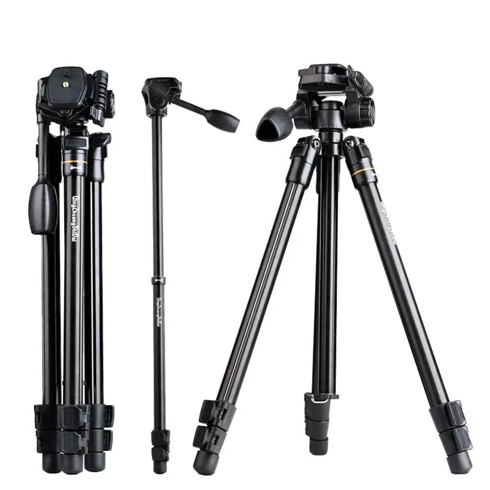 

travel digital camera smartphone QZSD Hot camera cheap 5kg tripod tripod stand 52'' dslr holder load tripod for Q109 NEW compact