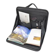 Портативный автомобильный компьютерный стол кронштейн складной ноутбук Автомобильное заднее сиденье Ткань Оксфорд стол держатель для ноутбука еда стол лоток сумка для хранения