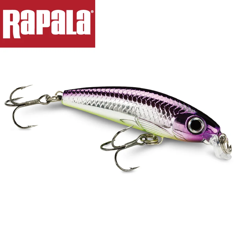 Светильник Rapala ULTRA MINNOW Ulm06 рыболовная приманка 6 см/4 г для дайвинга 0,6-0,9 м дизайн 2 крючка литье и Троллинг поддельная приманка