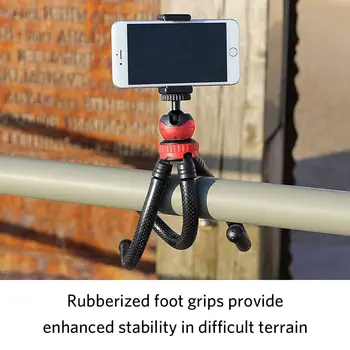 

Flexible Tripod for Cameras and Cell Phones, with Smartphone Remote Shutter, Compatible with iPhone, Android Phones, DSLR and