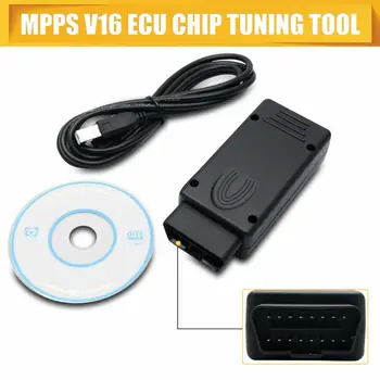 

MPPS V16 ECU Chip Tuning for EDC15 EDC16 EDC17 Inkl CHECKSUM CAN Flasher