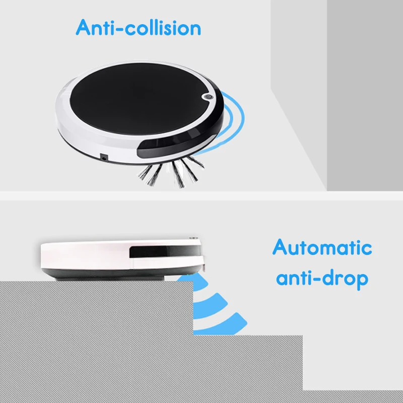 Домашний 4 в 1 перезаряжаемый Автоматический робот для уборки, умный робот для уборки пыли и грязи, автоматический очиститель волос для электрических пылесосов