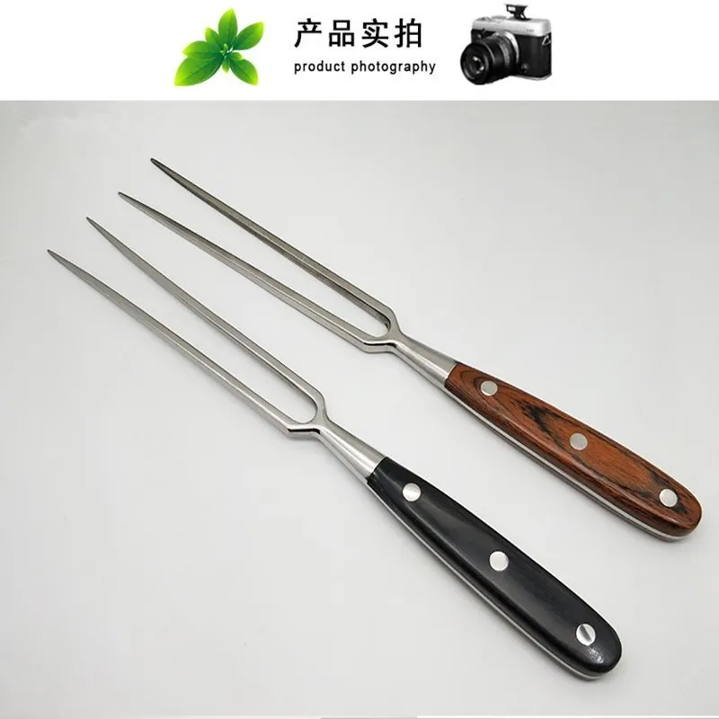 WSHYUFEI Stainless Steel Portable Outdoor Barbecue Tools With Wooden