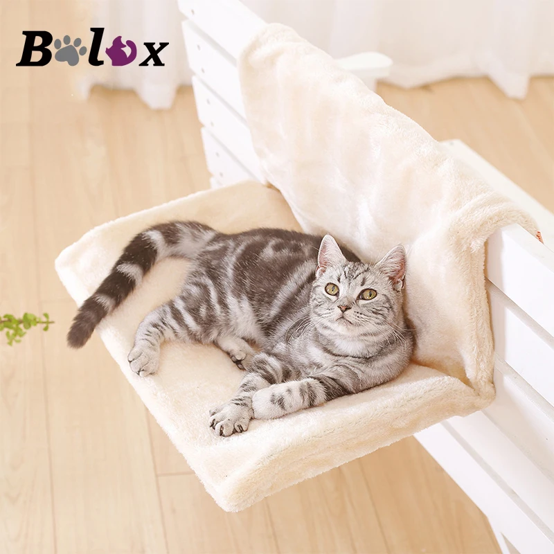 Переносная кровать для кошки на подоконник, переноска для кошки с радиатором, гамаки для кошки, подвесная кровать для кошки, уютная переноска, кровать для питомца, сиденье, гамак