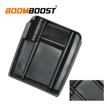 

Central Console Control Armrest Storage Box For Kia Sportage 2011-2014 Inner Control Armrest Storage Container With Mat Black