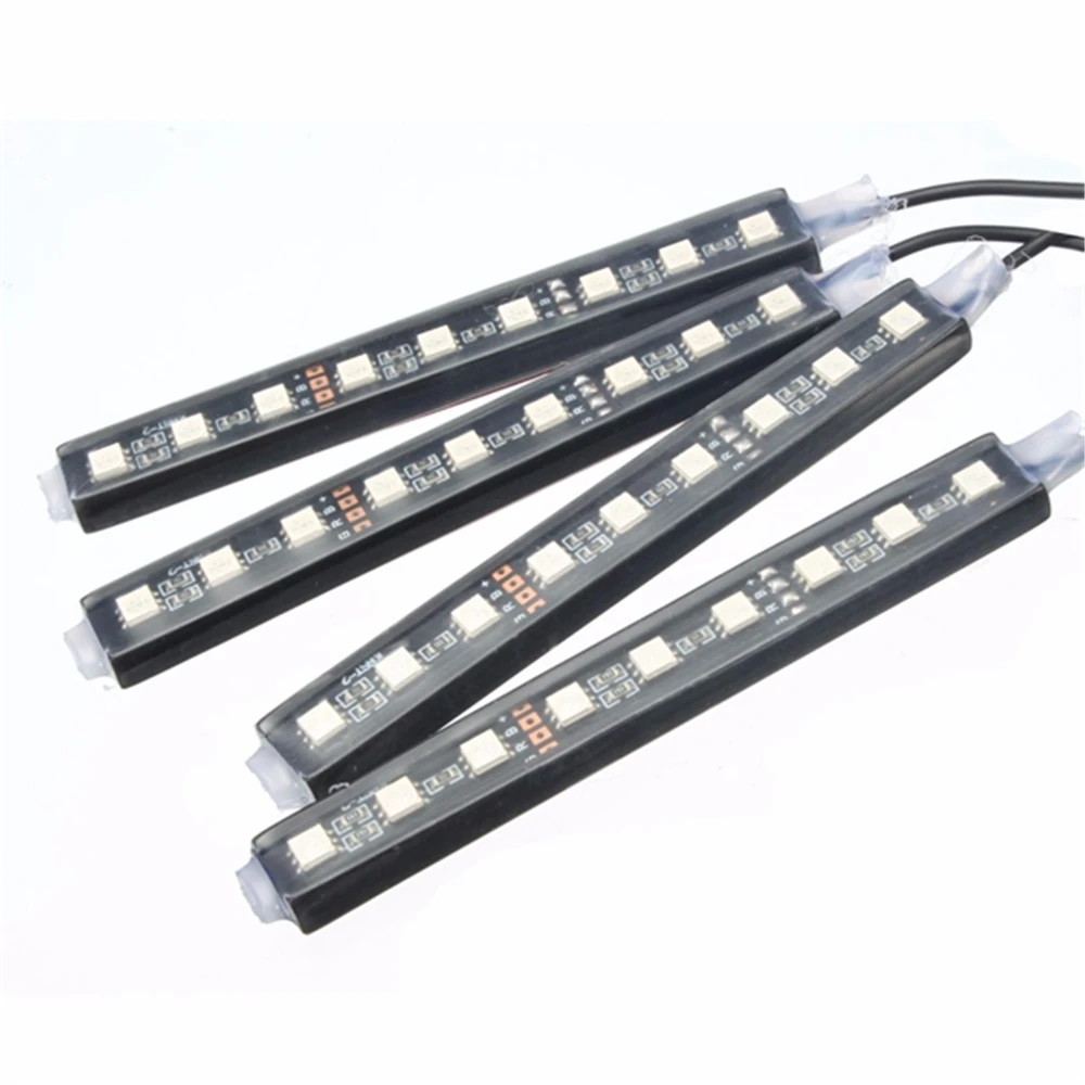 Автомобильная декоративная лампа RGB 8 видов цветов LED авто интерьер атмосфера