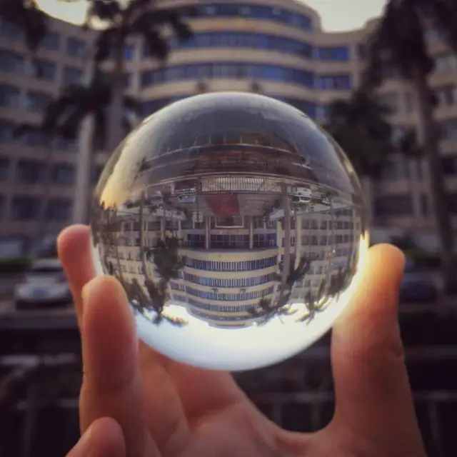 Glass Ball Sphere Decoration Ornaments Artificial Crystal Balls Healing