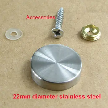 

700pcs 22mm Diameter Stainless Steel Decorative Screw Caps Covers
