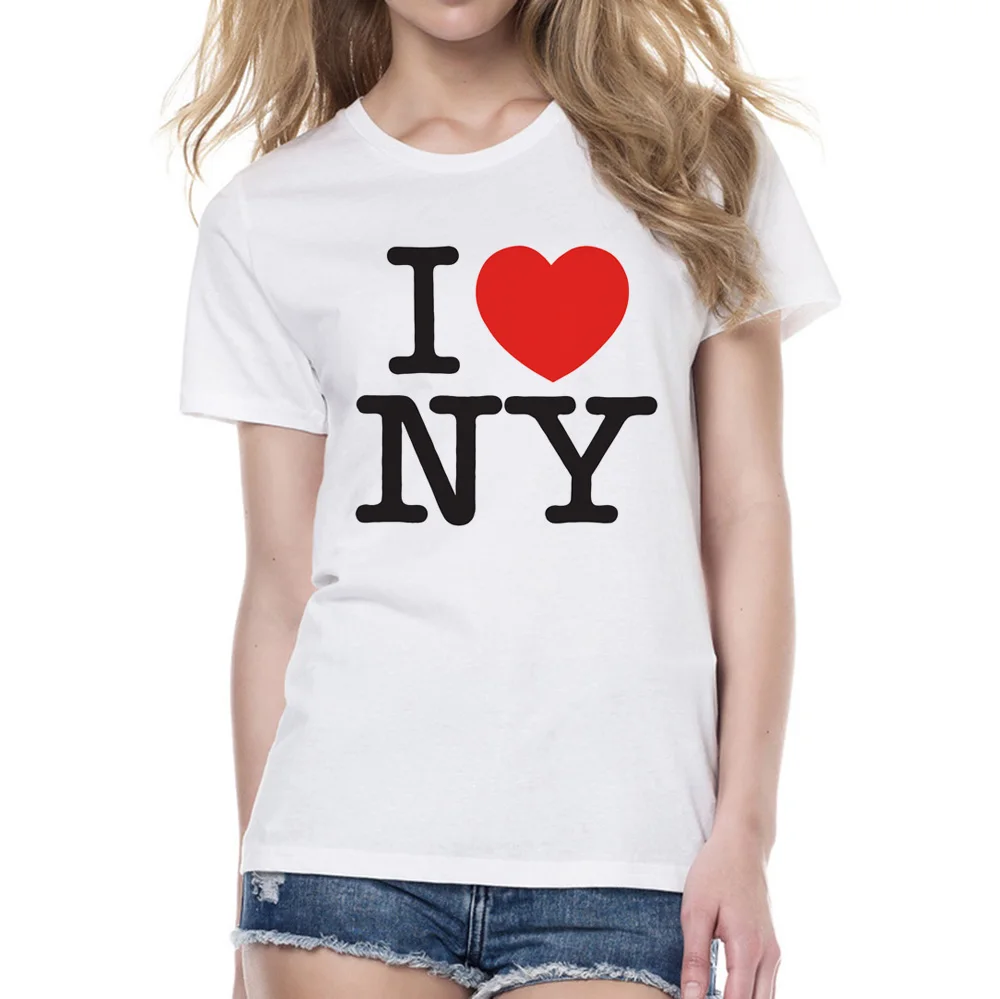 new york t shirt women's