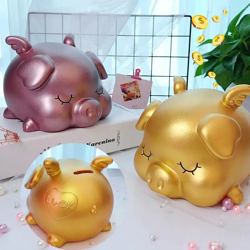 AUGKUN золото форма свиньи Копилка Симпатичные окружающей протекторы для мебели