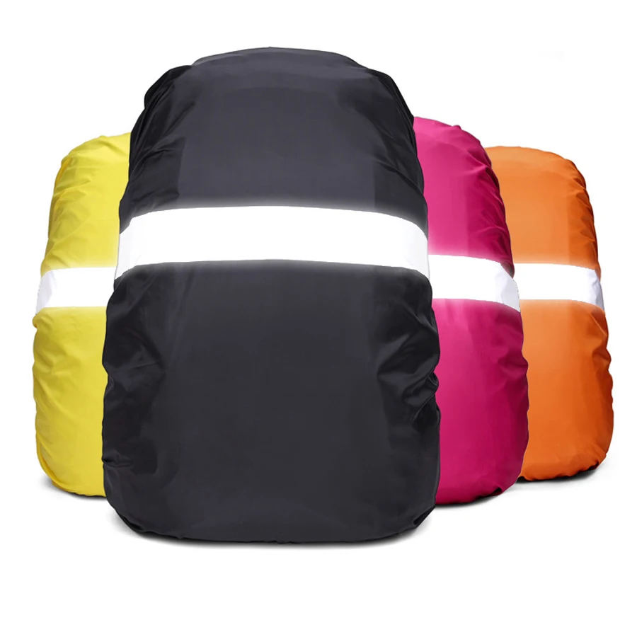 

Rain Cover Backpack Reflective 20L 35L 40L 50L 60L Waterproof Bag Camo Tactical Outdoor Camping Hiking Climbing Dust Raincover