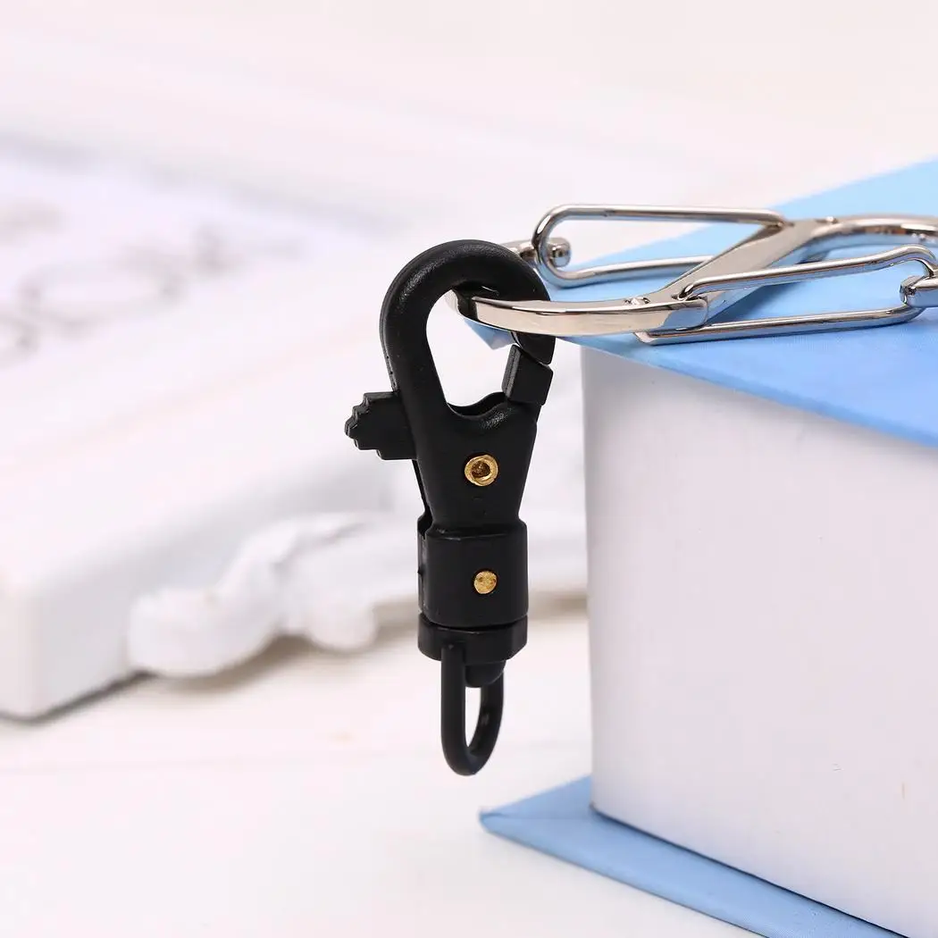 

Trigger Hook Rotate Buckles Bag Belt Strap 360 Degree Rotatable Buckles Metal Swivel Clips Snap Hook Clasps Keychain Parts