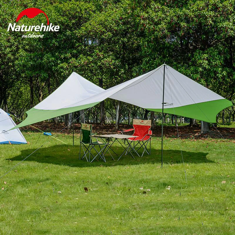 Палатка Naturehike большая для наружного освещения тент выставок кемпинга барбекю
