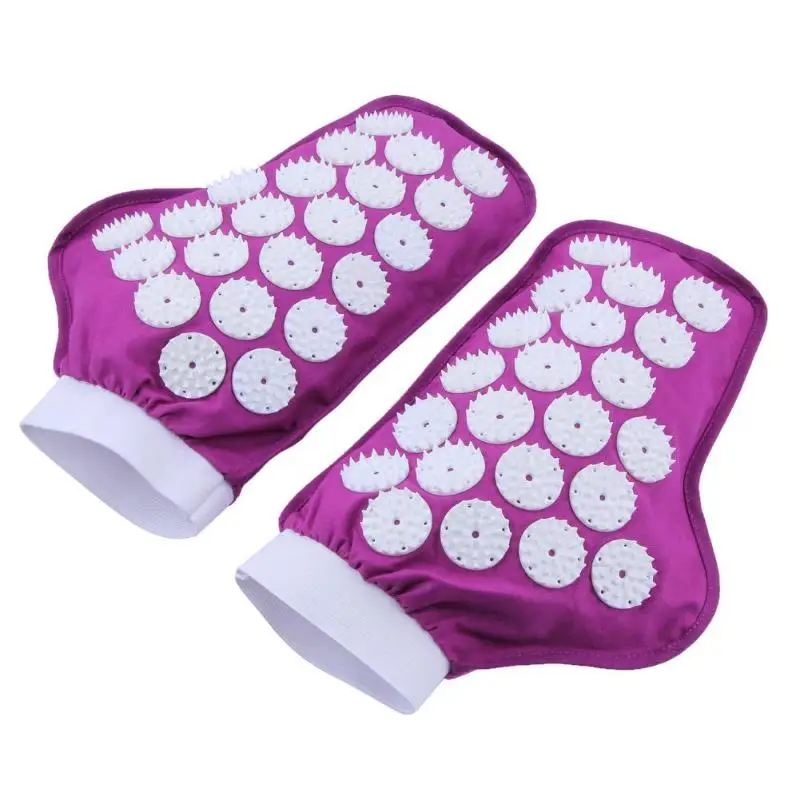 1pair Acupuncture Massage Gloves Blood Circulation Pain Body Stress Relieve Golves Massager Tool For Neck Back 1pair Acupuncture Massage Gloves Blood Circulation Pain Body Stress Relieve Golves Massager Tool For Neck Back