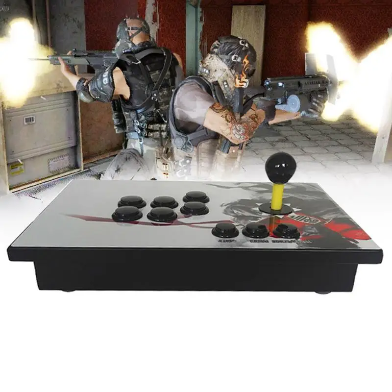 

Split Type Arcade Rocker Console 1P To 2P Pandora's Box Games HD TV Game Support HDMI VGA USB With Pause Pandora Video Arcade
