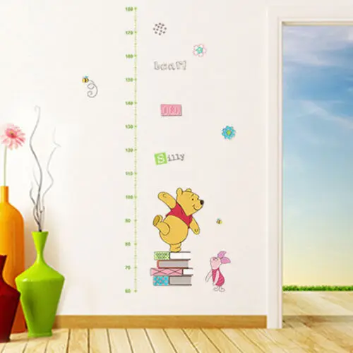 DIY Винни-Пух стикер на стену ПВХ Наклейка на стену фреска художественный декор для детской комнаты
