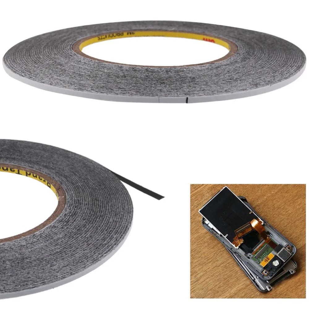

50M Long Double Sided Tape Adhesive Glue Sticker 3MM For Smart Phone Screen Repair 50M Special for Maintenance of Mobile Phone