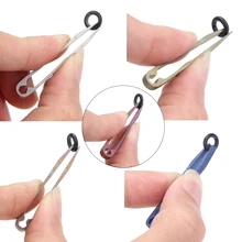 Титановый Пинцет tc4 ti EDC зубчатый зажим зажимной гаджет походный карманный многофункциональный дорожный зажим мини-инструмент