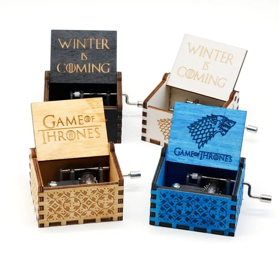 

Hot Star Wars,game Of Thrones Music Box The Legend Of Zelda Popular Films Music Theme Melody Wood Cut Music Box Birthday Gift
