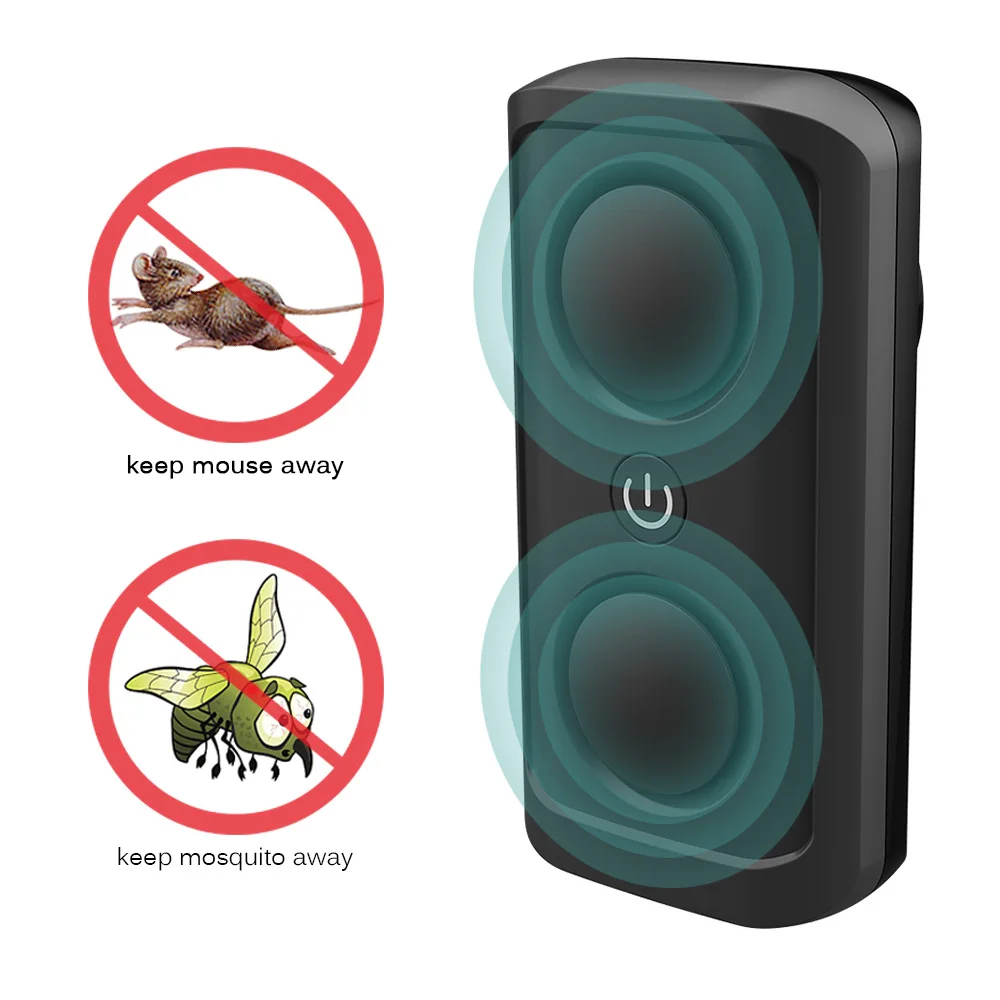 

Ultrasound Mouse Killer Mouse Repellent Cockroach Device Insect Mosquito Killer Pest Control Household Pest Home Garden Supplies