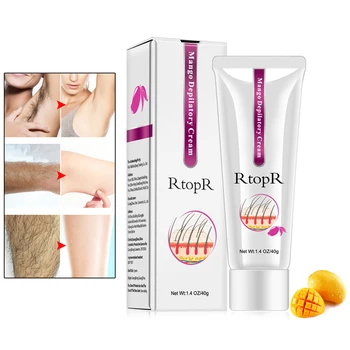 

40g Natural Depilatory Cream Painless Hand Leg Underarm Bikini Private Areas Body Permanent Hair Removal Cream