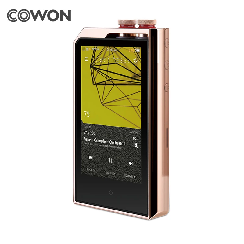 Cowon PLENUE PL без потерь 256 ГБ 3,7 'HIFI музыка DSD256 USB DAC AI аудио двухъядерный MP3 Высокое разрешение портативный музыкальный плеер MP3