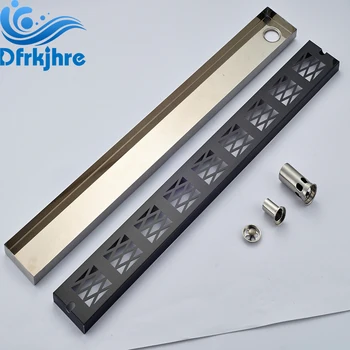 

Bathroom Floor Drain Basin Tap Sink Drain Waste With Overflow 5 Color for Choose 70cm*10cm