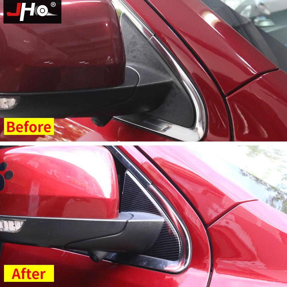 JHO защитные стикеры из углеродного волокна для 2014 2019 Jeep Grand Cherokee 2015 2016 2017 18