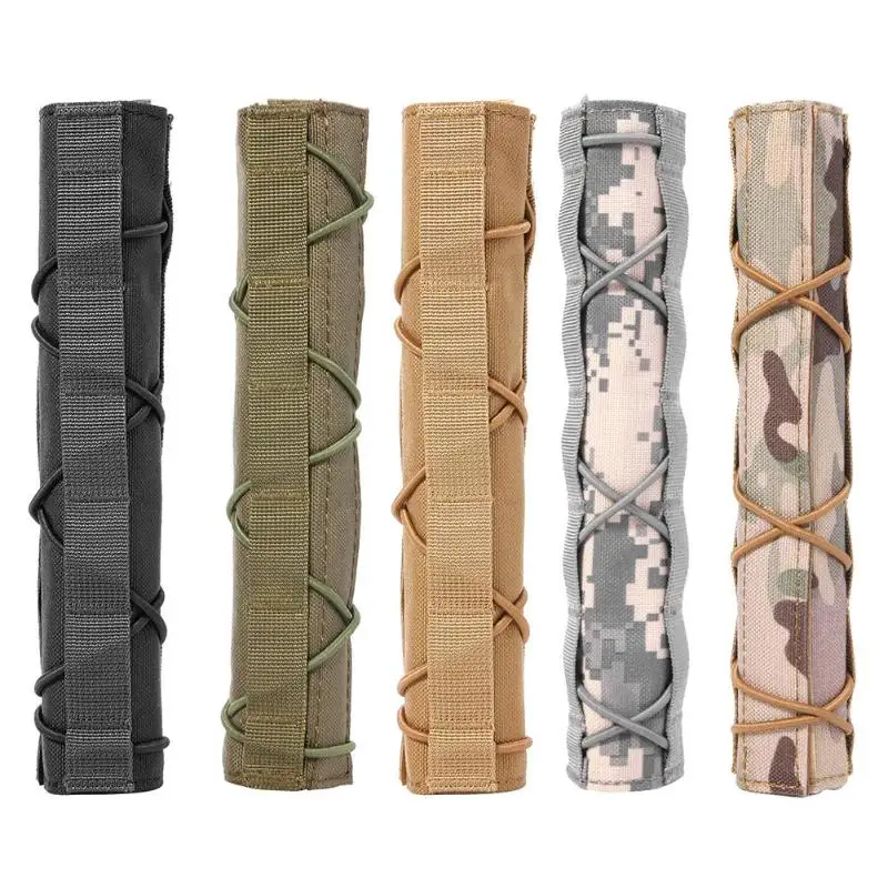 

Nylon Suppressor Silencer Cover Shield Sleeve Hunting Muffler Baffler Protector Hunting Accessories