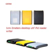 1-3 м дальний Средний дистанционный Бесконтактный кардридер usb epc gen2 пассивный тег 865-868 МГц 900 МГц usb uhf rfid настольный считыватель писатель
