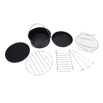 

6-piece 7-inch air fryer accessories Universally available for Philips Gowise Cozyna Popular kitchen appliances for all 3.7QT