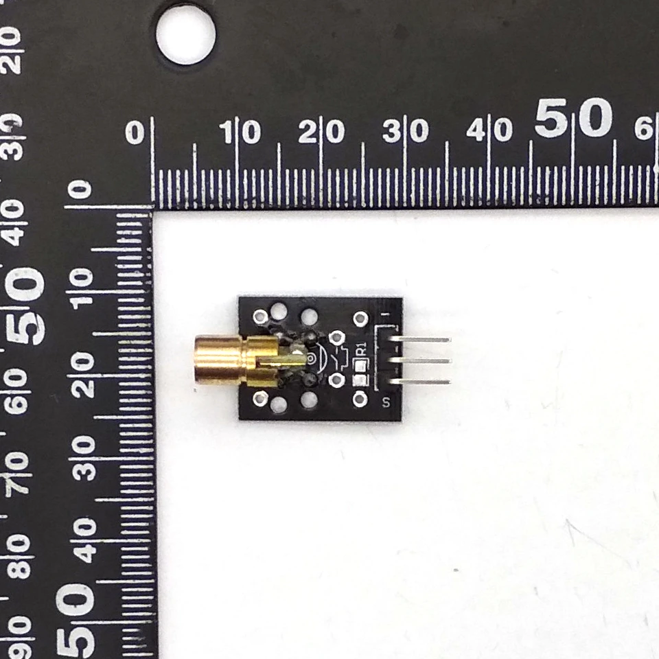 Умная электроника KY-008 3pin 650nm красный лазерный передатчик Dot диод Медная головка модуль для Arduino AVR PIC DIY