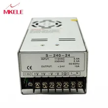 S-240-24 Digital Display External Connection 30A LED Single Output Adjustable Switching Power Supply 240W DC 0-24V цена S-240-24 Digital Display External Connection 30A LED Single Output Adjustable Switching Power Supply 240W DC 0-24V цены онлайн