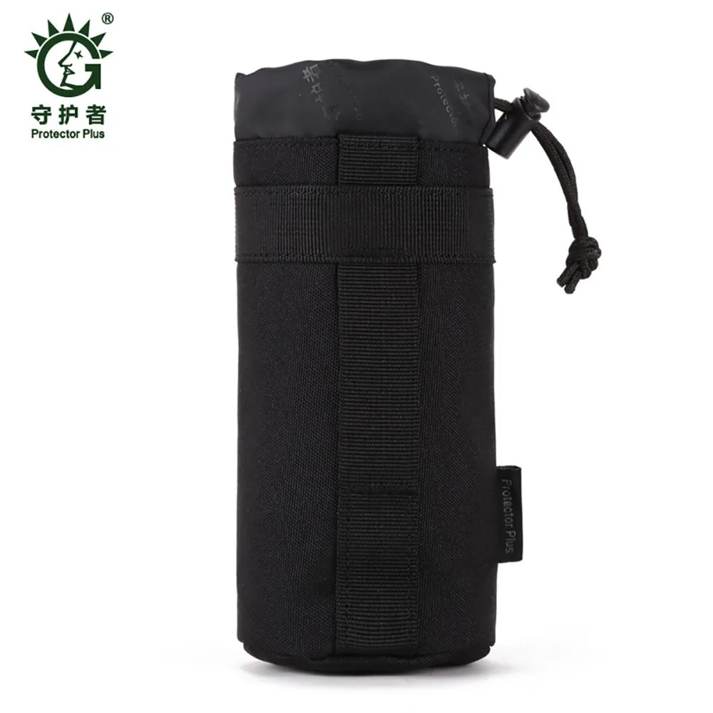 Фото Военная тактическая сумка Protector Plus, 4 цвета, уличная Сумка Molle для кемпинга, походов, сумка для чайника, поясная сумка для напитков 550 мл №2